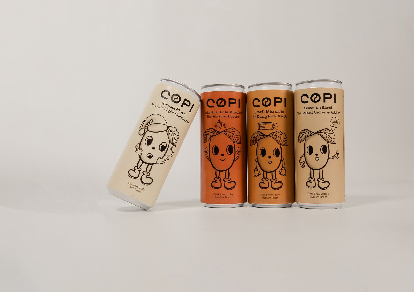 Copi drink cans packaging