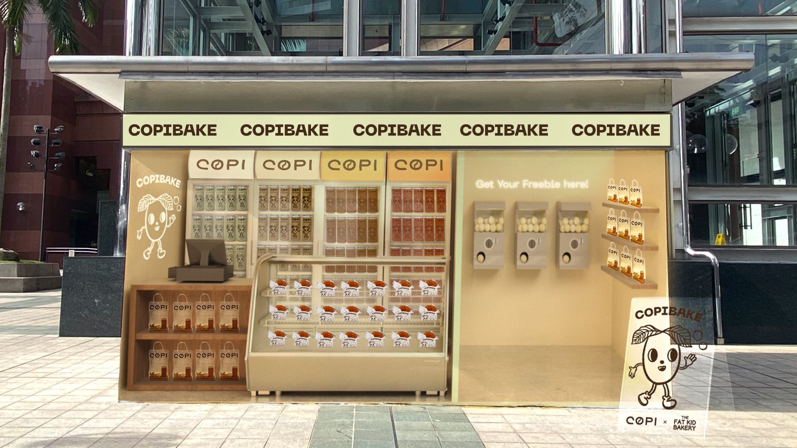 Copi × The Fat Kid Bakery — Copibake launch